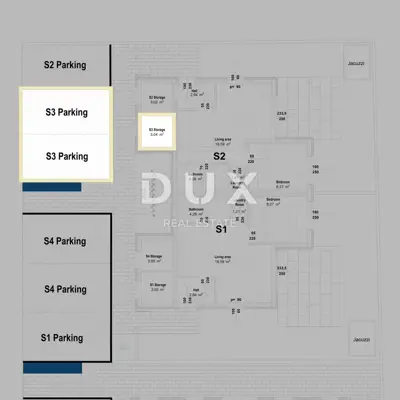 Apartment 168.8 m², Vir - second row to the sea and sea view - 15