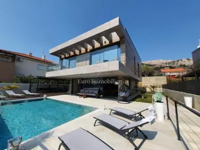Moderna urbana villa s bazenom, otok Krk - 2