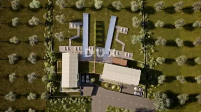 ISTRA, VIŽINADA - Spacious building and agricultural land