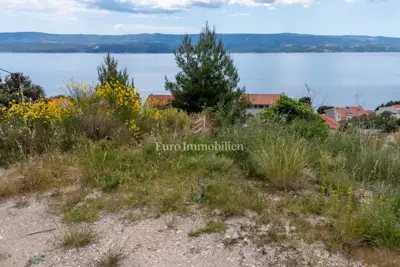 Građevinsko zemljište, Omiš - pogled na more i južna orijentacija - 2