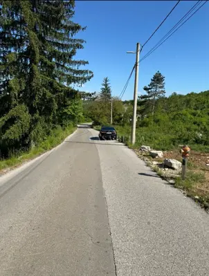 Building plot 809 m², Veli Brgud - along the main road - 2