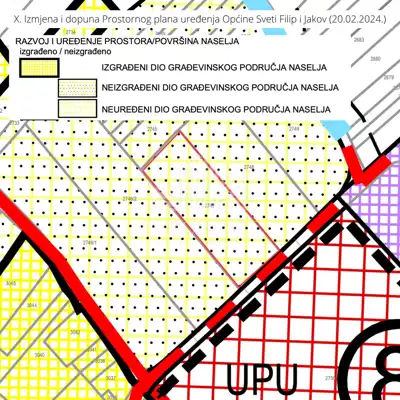 Građevinsko zemljište 2.277 m², Turanj, pogled na more - 7