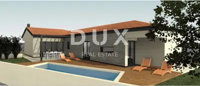 Haus 145 m², Brtonigla - ebenerdiges Haus mit Pool