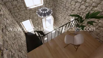 Kamena kuća 154 m², otok Hvar - centar i pogled na more - 14