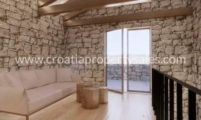 Kamena kuća 154 m², otok Hvar - centar i pogled na more - 17