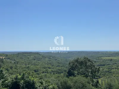 Building land, Buje - sea view and building permit - 8