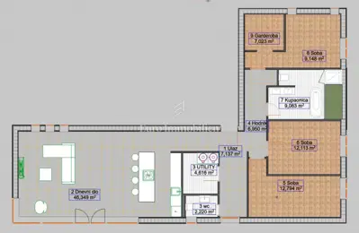 Kuća 143 m², Labin - prizemnica blizu starogradske jezgre - 14