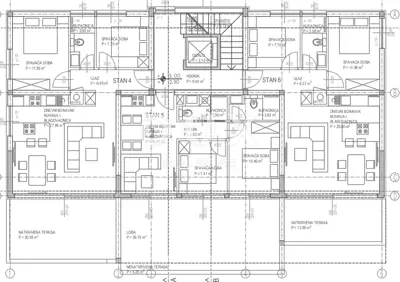 Apartment 72.7 m², Zaton - 30 m from the sea, new construction - 21