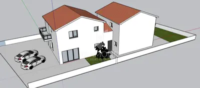 Buje, Kaštel nova dvojna kuća sa 3 spavaće sobe - 12