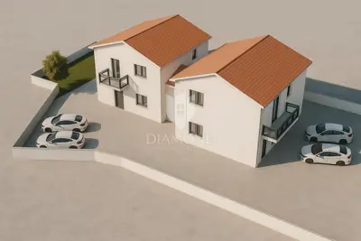 Buje, Kaštel nova dvojna kuća sa 3 spavaće sobe