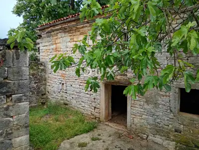 Kamena kuća 58 m², Beram - za adaptaciju i dvorište
