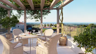 Istra, Poreč, land, 1,183 m², with building permit