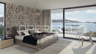 Penthouse 117 m², Rogoznica - sea and beach view - 7