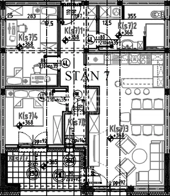 Prodaja, Stan, Otok Virje, Otok Virje, 3s, 76 m² - 12