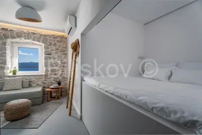 Wohnung 18,6 m², Murvica na Braču, Panoramablick auf Hvar - 3