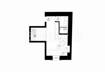 Wohnung 18,6 m², Murvica na Braču, Panoramablick auf Hvar - 10