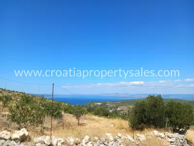 Poljoprivredno zemljište 31.602 m², Otok Brač, pogled na more - 8