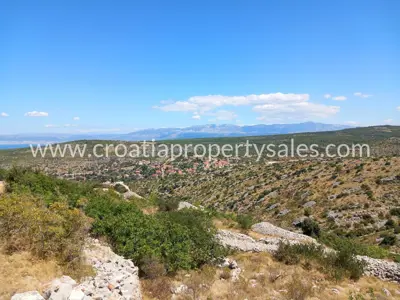 Poljoprivredno zemljište 31.602 m², Otok Brač, pogled na more - 7