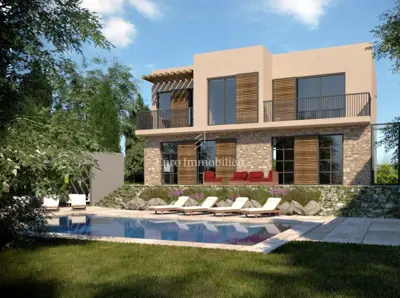 Villa 180 m², Žminj - Pool 50 m² und Sonnenterrasse