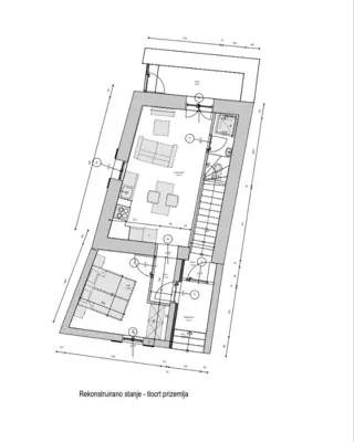 Kuća 141 m², Vabriga - pogled na more i 800 m od plaže - 13