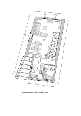 Kuća 141 m², Vabriga - pogled na more i 800 m od plaže - 14