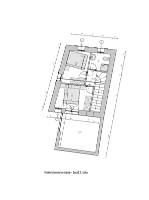 Kuća 141 m², Vabriga - pogled na more i 800 m od plaže - 15