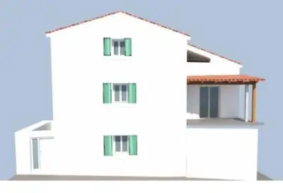 Kuća 141 m², Vabriga - pogled na more i 800 m od plaže - 16