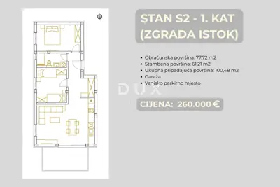 Apartment for sale in Brodarica, 82,1 m² - 6
