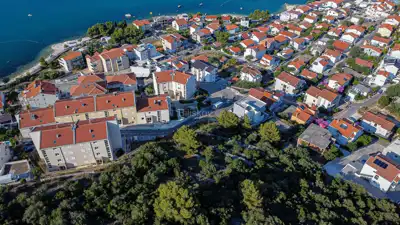 Građevinsko zemljište 457 m², Miševac - pogled na more