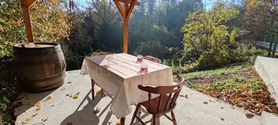 House 72 m², Poljanica Bistrička - view of the forest and valley