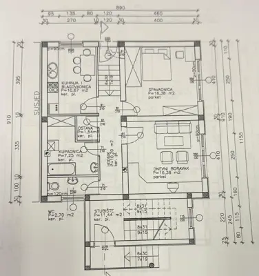 Stan 85 m², Trešnjevka - Sjever, Trešnjevka - vrt i parkirno mjesto - 14