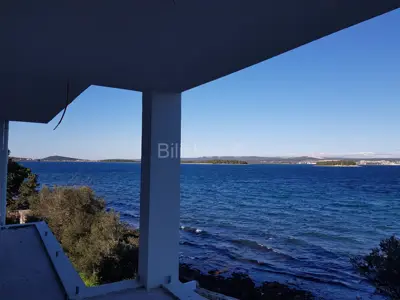 Otok Pašman, Tkon, vila u izgradnji, 1.red do mora - 8