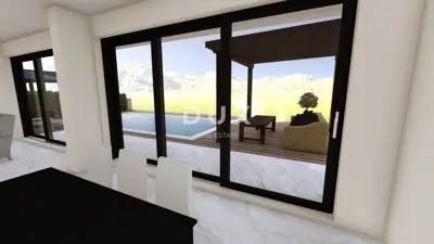 Vila 280 m², Starigrad - bazen, terasa i pogled na more - 7