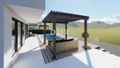Vila 280 m², Starigrad - bazen, terasa i pogled na more - 6