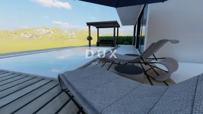 Vila 280 m², Starigrad - bazen, terasa i pogled na more - 10