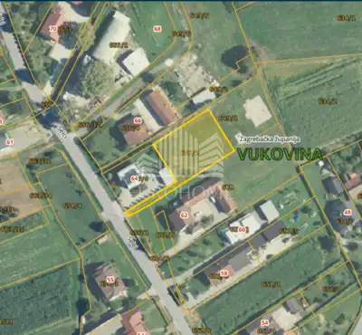 Building plot 1,188 m², Okuje - peaceful and flat - 2