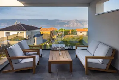 Insel Krk, moderne Villa mit Meerblick - 11