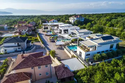 Insel Krk, moderne Villa mit Meerblick - 18