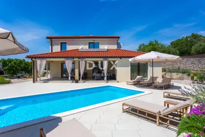 House 178 m², Poljica on the island of Krk - pool and sea view - 17