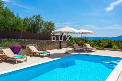 House 178 m², Poljica on the island of Krk - pool and sea view - 3