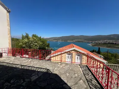 Kuća u Donjem Karinu, pogled na more i 100 m od plaže - 3