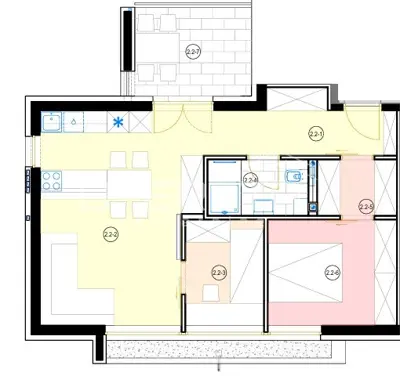 Wohnung 61 m², Krapinske Toplice - Zentrum, Neubau - 14