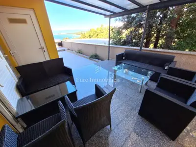 Malinska - samostojeća kuća s bazenom, 100 m od plaže - 6
