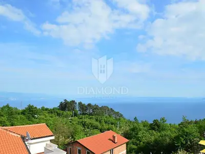 Opatija, Umgebung, Villa mit sieben Apartments, Pool und Meerblick - 6