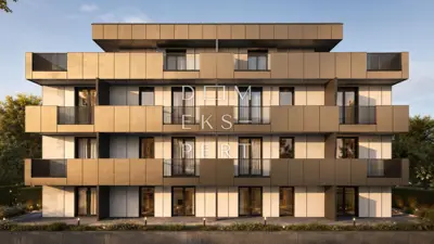 Sesvete, CENTAR, NEUBAU - 2 Zimmer Wohnung im 1. Stock mit Loggia - 43 m²