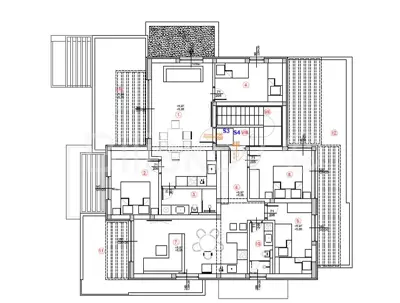 Apartment 58,88 m², Murter - 2 bedrooms and terrace - 12