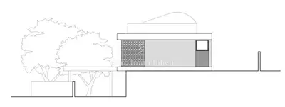 Building plot 1,003 m², Nin-Zaton - first row to the sea - 14