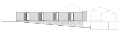 Building plot 1,003 m², Nin-Zaton - first row to the sea - 13