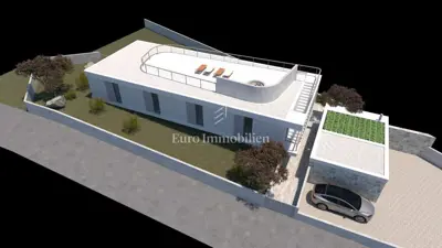 Building plot 1,003 m², Nin-Zaton - first row to the sea - 4