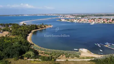 Building plot 1,003 m², Nin-Zaton - first row to the sea - 2